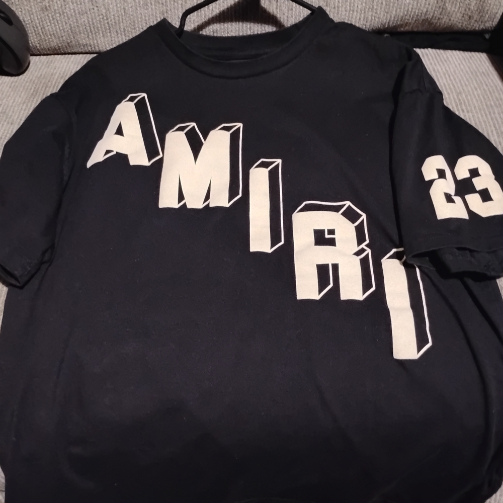 Amiri Black Graphic T-Shirt